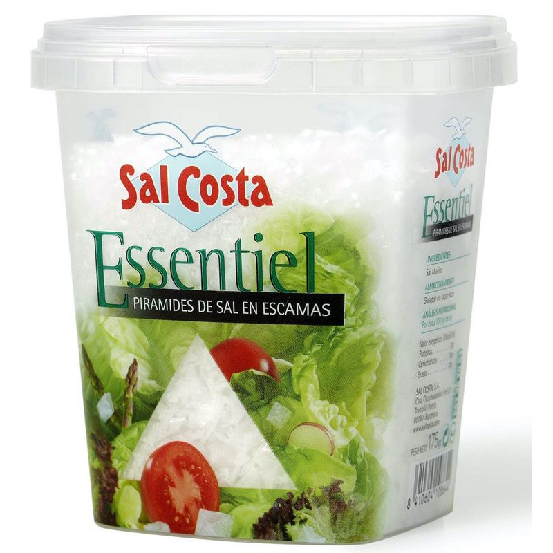 ESCAMAS DE SAL ESSENTIEL BOTE 8/175 gr.